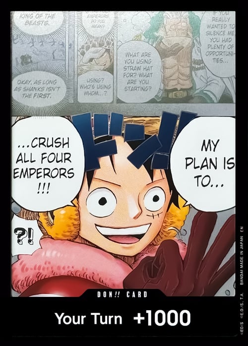 Don!! (OP17 Luffy)