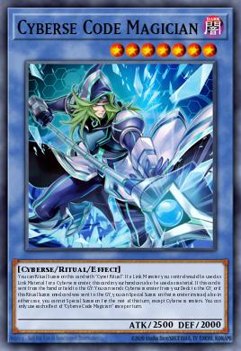 Cyberse Code Magician (V.1 - Ultra Rare)