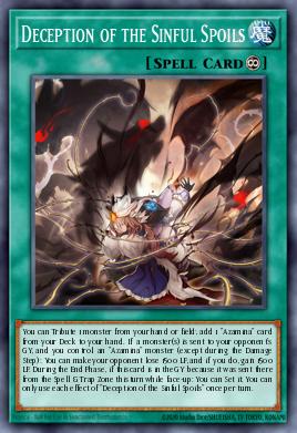 Deception of the Sinful Spoils (1st Edition)