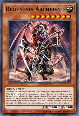 Regenesis Archfiend (1st Edition)